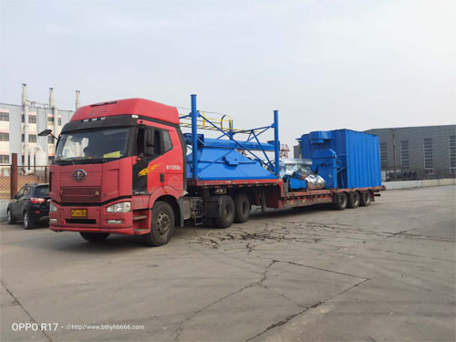 小型鍋爐布袋除塵器發貨